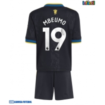 Camisa de Futebol Manchester United Bryan Mbeumo #19 Equipamento Alternativo Infantil 2025-26 Manga Curta (+ Calças curtas)